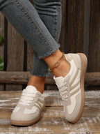 Tênis Feminino Sola Reta Casual com Cadarço