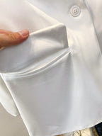 Blazer Feminino de Alfaiataria Forrado 