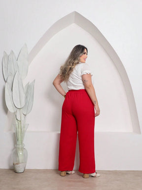 Calça Pantalona Plus Size Duna