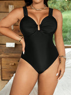 Maiô Elegante Plus Size com Bojo Alta Sustentação