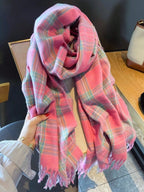 Cachecol Feminino Xadrez