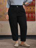 Calça Jeans Feminina Plus Size Mom