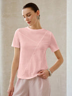 Camiseta Feminina Básica 100% Algodão