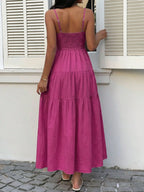 Vestido Alça Fina Longo Soltinho