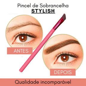 Pincel Maquiagem de Sobrancelha