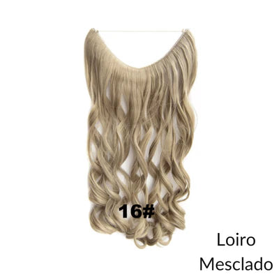 Aplique Cabelo Fio Invisível