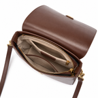 Bolsa Feminina em Couro Legítimo Pequena Transversal Elegante