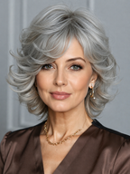 Peruca Feminina Cabelo Curto em Camadas
