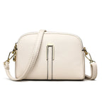 Bolsa Feminina Pequena Transversal com Zíper Duplo