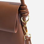 Bolsa Feminina Média Transversal Couro Elegante