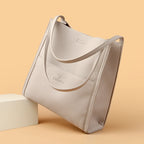 Bolsa Grande de Couro Legítimo Feminina de Ombro 
