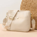 Bolsa de Ombro Única de Couro para Mulheres, Bolsa Straddle 100% Couro, Grande Capacidade, Bolsa Designer de Luxo