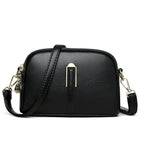 Bolsa Feminina Pequena Transversal com Zíper Duplo