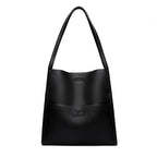 Bolsa Grande de Couro Legítimo Feminina de Ombro 