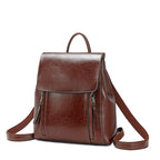 Mulheres mochila corpo cruz bolsa de ombro couro genuíno meninas escola feminina pele natural livro portátil mochila sacos do mensageiro