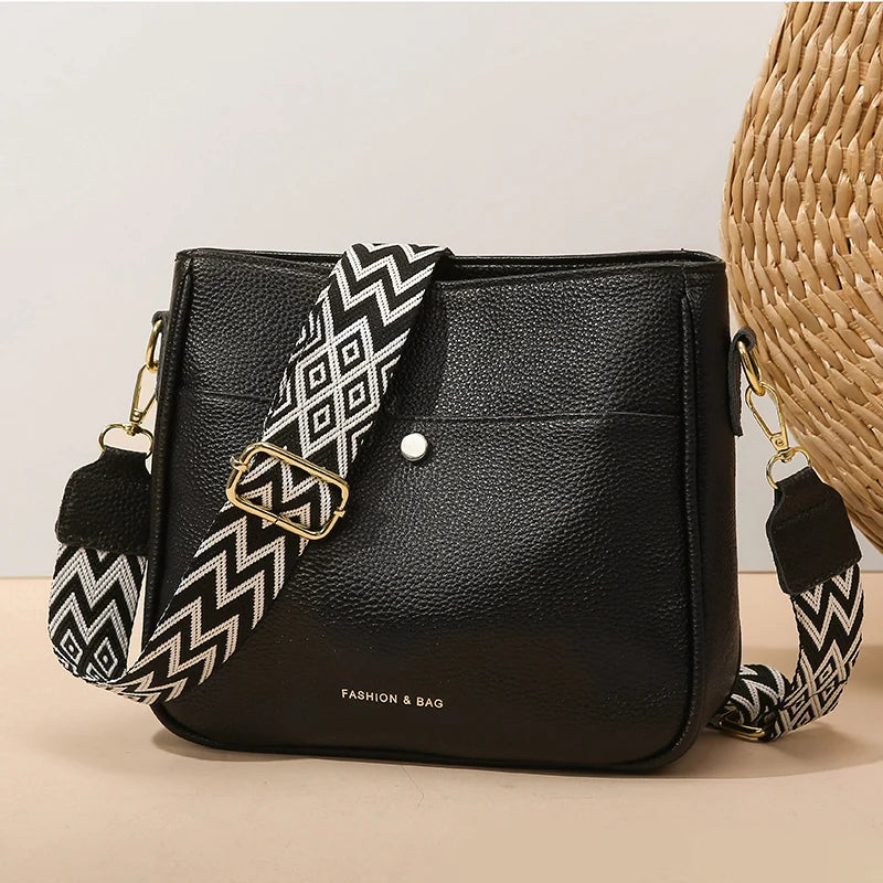 Bolsa de Ombro Única de Couro para Mulheres, Bolsa Straddle 100% Couro, Grande Capacidade, Bolsa Designer de Luxo
