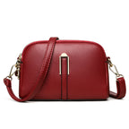 Bolsa Feminina Pequena Transversal com Zíper Duplo