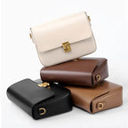 Bolsa Feminina em Couro Legítimo Pequena Transversal Elegante