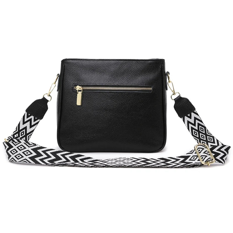 Bolsa de Ombro Única de Couro para Mulheres, Bolsa Straddle 100% Couro, Grande Capacidade, Bolsa Designer de Luxo