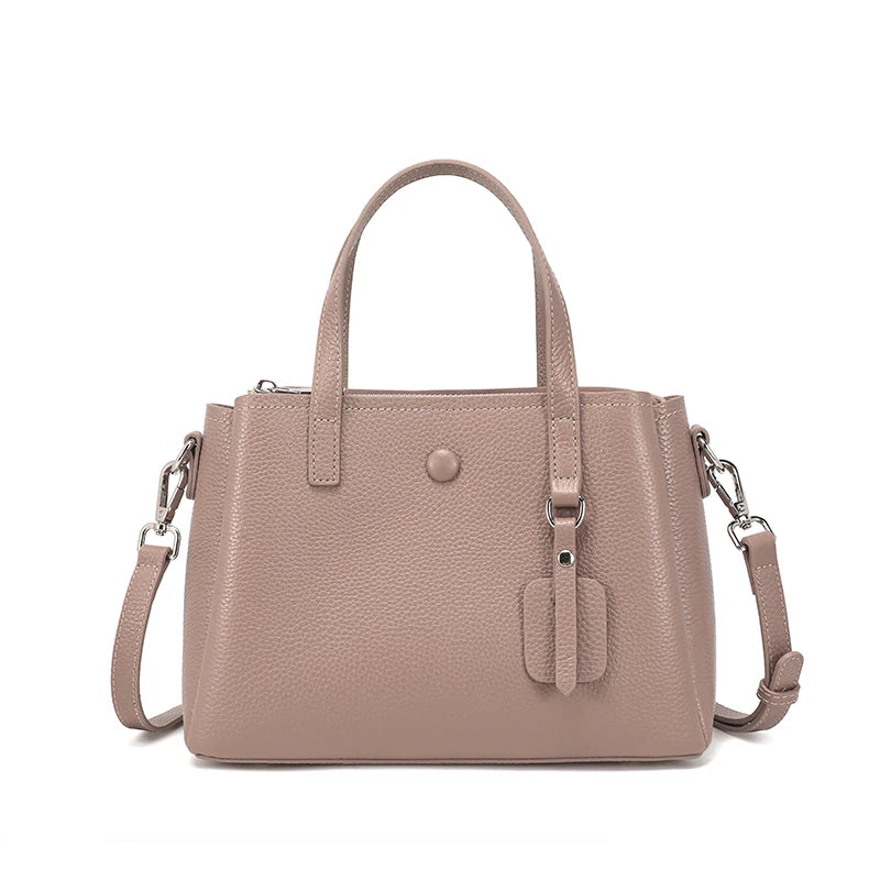 Bolsa Feminina em Couro Legítimo Média Transversal