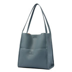 Bolsa Grande de Couro Legítimo Feminina de Ombro 