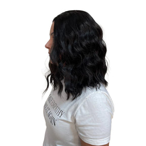 Peruca Wig Ondulada Curta 40cm