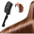 Escova de Cabelo Profissional com Cerdas