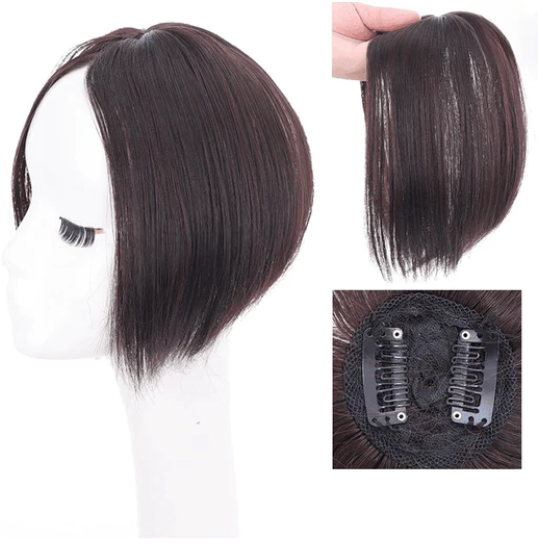 Peruca de Cabelo Topo Invisível Liso