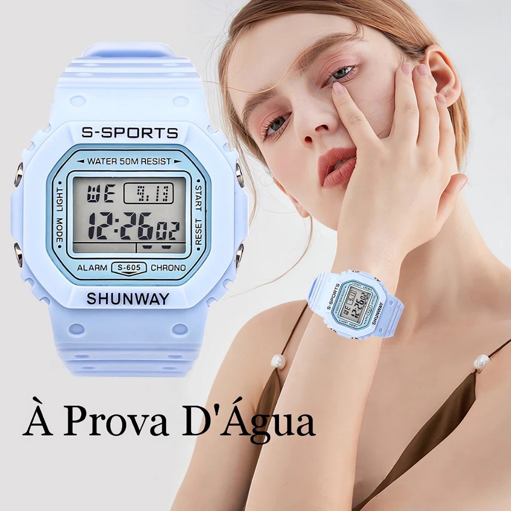 Relógio Esportivo Feminino