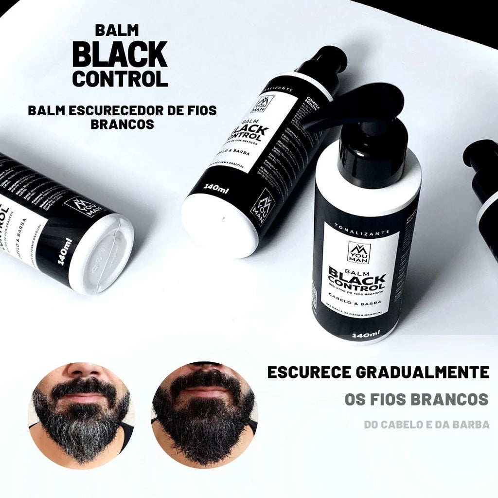 Shampoo Escurecedor de Cabelo e Barba