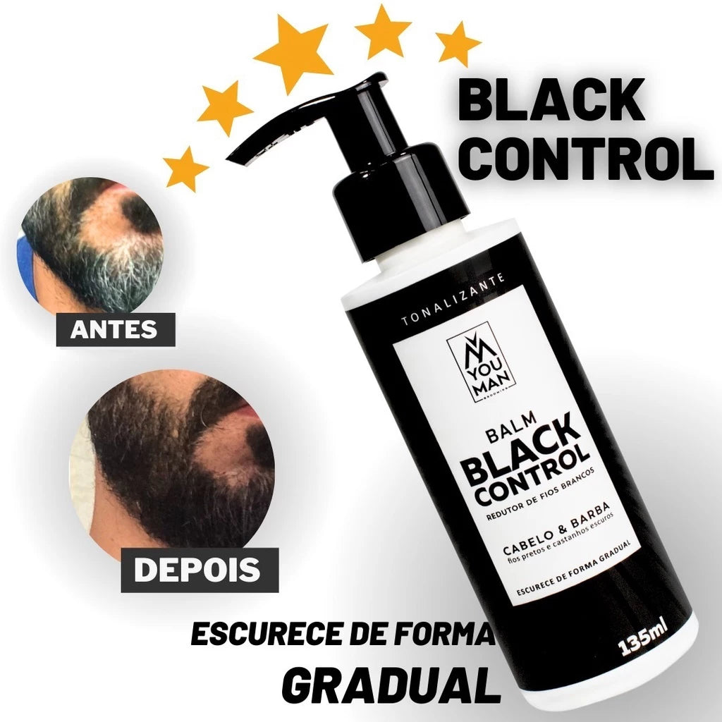 Shampoo Escurecedor de Cabelo e Barba